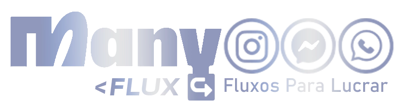 Manyflux azul novo prata